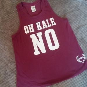 VS Pink athletic top